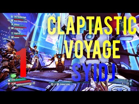 Let's Play Borderlands Claptastic Voyage!! - PT.1 (Borderlands:TPS PC, 60FPS SweetFX, Co-op)