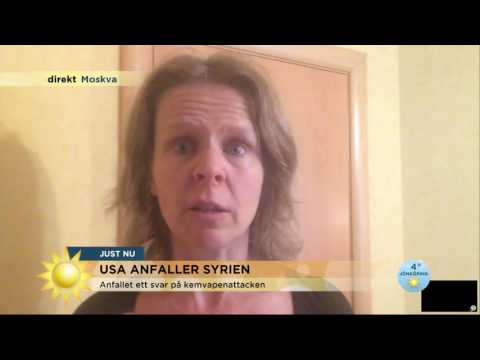 Direkt från Moskva : "Putin betraktar det här som en aggression" - Nyhetsmorgon (TV4)