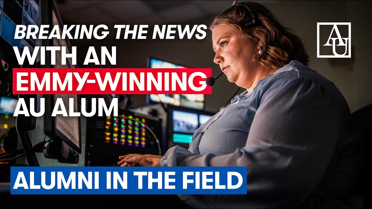Inside Scoop: A Night Shift in a DC Newsroom | AU Alumni in the Field