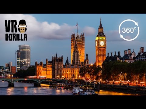 A London City Guided Tour - 360 VR Video (Teaser)