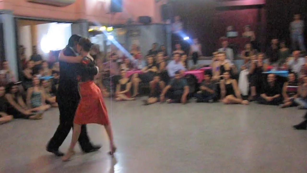 MAGDALENA GUTIERREZ y GERMAN BALLEJO en Viva La Pepa! Milonga