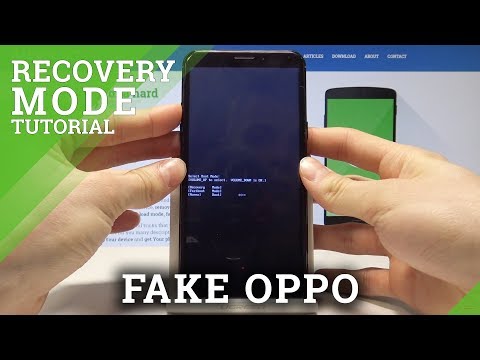 How to Enter Recovery Mode in FAKE OPPO - Android System Recovery Mode
