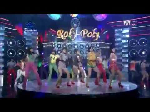 110630 T-ara---Roly Poly Live @ Mnet Countdown