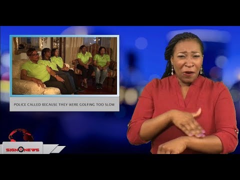 Five African American women are asked to leave PA golf course (ASL - 4.27.18)