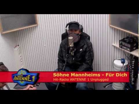 antenne 1 Unplugged: Söhne Mannheims - Für dich