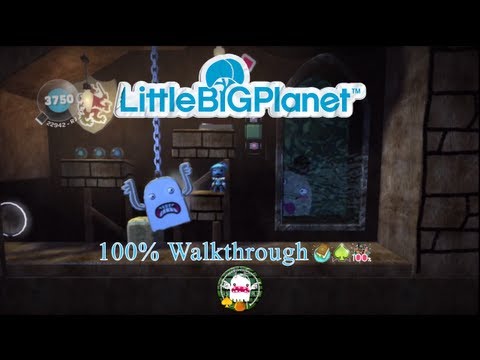 LittleBIGPlanet (720p HD) Walkthrough Part 06 - Skate to Victory - Initial & Aced