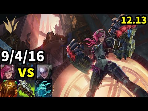 Vi Jungle vs Diana - KR Grandmaster | Patch 12.13
