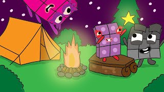 🎵 Numberblocks Go Camping! 🏕️✨