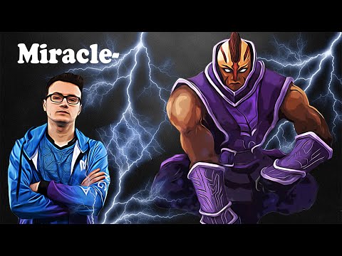 Miracle - Antimage Safelane with Topson Storm Spirit | Dota 2 7.28 Gameplay