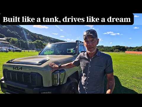KIA Tasman test drive review | Built like a tank, drives like a dream