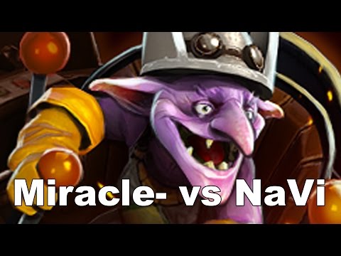 Miracle- Timber Plays With NaVi - ESL One Dota 2