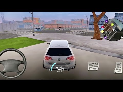 Drive For Speed: Simulator 2022 Car Driving | White Car - Android and iOS GamePlay
