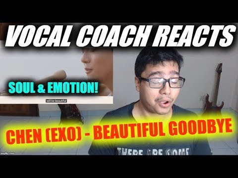 Vocal Coach Reacts to Chen (EXO) - Beautiful Goodbye Official MV