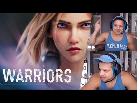 TYLER1 REACTS TO WARRIORS | SEASON 2020 CINEMATIC