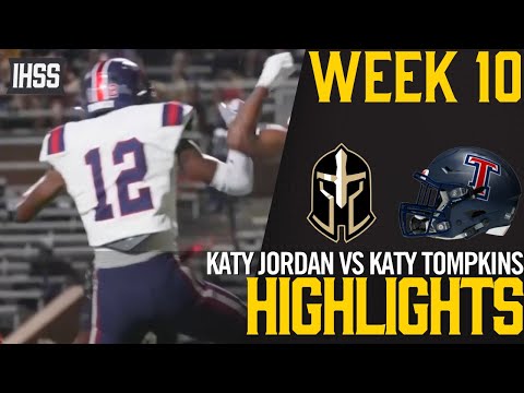 Katy Jordan vs Katy Tompkins - 2023 Week 10 Football Highlights