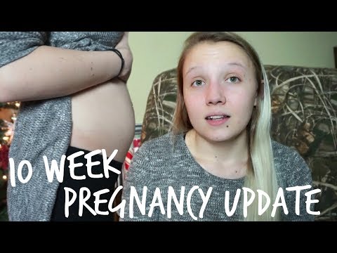 Week 10 Pregnancy Update │I THREW UP FOR THE FIRST (AND ONLY) TIME! Video