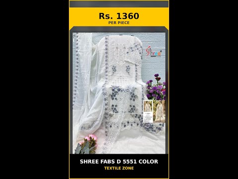 Shree Fabs D 5551 Color – product video thumbnail