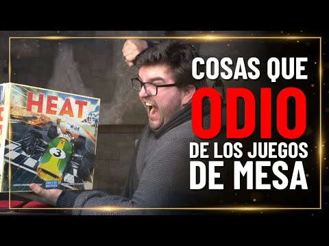 7 cosas que ODIO de los JUEGOS DE MESA