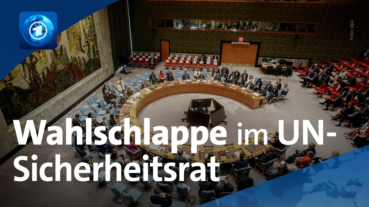 🌍 tagesschau um 20 Uhr & tagesschau24 Top-Thema, 4.6.26 | Wahlschlappe im UN-Sicherheitsrat