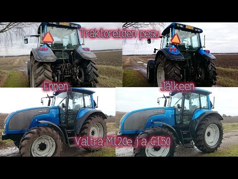 Traktoreiden pesua - Selittelyä taustalla - Muwex