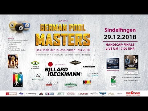 German Pool Masters Vorrunde Pinneberg powered by TOUCH & REELIVE