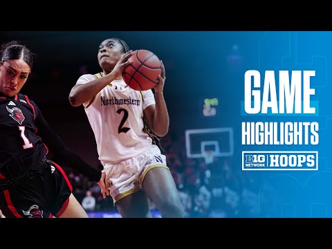 Northwestern at Rutgers | HIGHLIGHTS | Big Ten Women's Basketball | 2/17/25