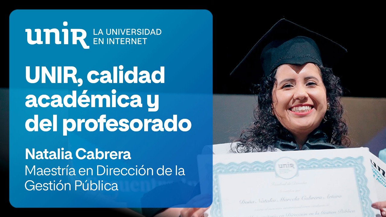 Opiniones UNIR - Natalia Cabrera "Lo que destaco de UNIR es la calidad académica" | #UNIRColombia
