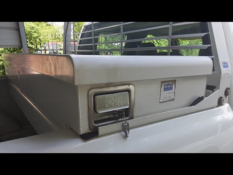 Replacing Locks on RKI Truck Toolbox