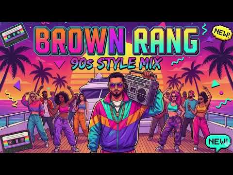 Brown Rang (Full Video) | Yo Yo Honey Singh 90s style | 90s Version