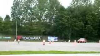 preview picture of video 'Slalom de Romont 07.06.2008 - Honda Civic Vtec EE9'