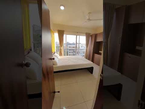 Video thumbnail for A606: Fully furnished 2 BHK Flat for rent in Mahadevpura | Kots Trois