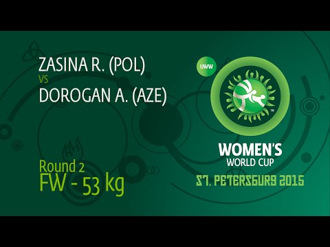 53 kg - Roksana Marta ZASINA (POL) df. Anzhela DOROGAN (AZE), 5-1