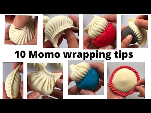 how to wrap momo / 10 styles momo wrapping tips