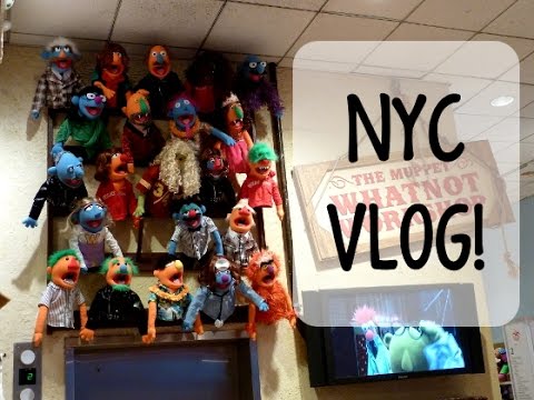 MAKING A MUPPET- NYC VLOG