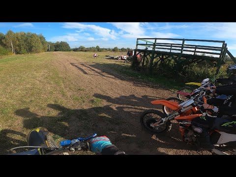 Wyścig na torze w Krzepicach. FC250/CRF450/SXF350