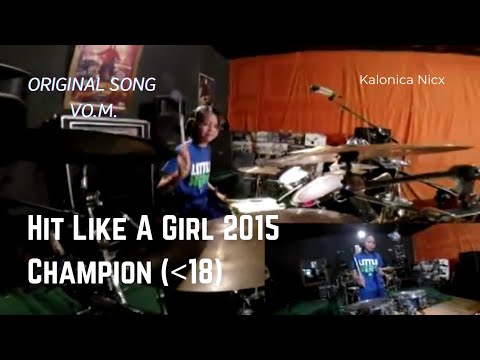 HIT LIKE A GIRL 2015 CHAMPION | Hit Like A Girl Winner | Variety of Mind by 10 yo KALONICA NICX