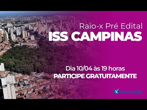 ISS Campinas | Análise Pré Edital e Dicas de Estudo