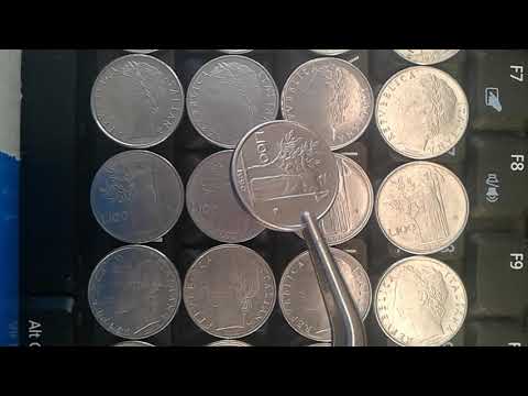 37X100 Mini Lire 1990 R Italy, Coin$ Value, 👀💰💰💰💰👍Mintage-60,000,000