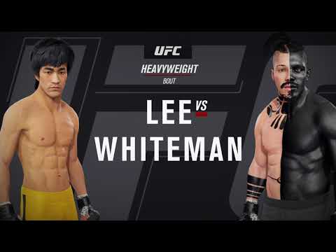 UFC4 | Bruce Lee vs WhiteMan (EA Sports UFC 4)