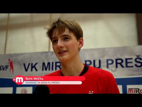 VK MIRAD PU Prešov vs.  MVK Zvolen