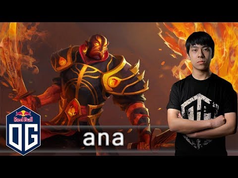 OG.ana Ember Spirit Gameplay - Ranked Match - OG Dota 2.