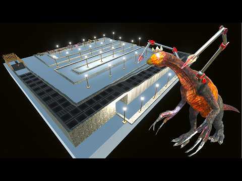 ESCAPE FROM ALIEN THERIZINOSAURUS - Animal Revolt Battle Simulator ARBS