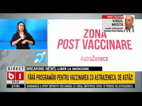 OPINIE SPECIALIST - DR .VIRGIL MUSTA DESPRE VACCINAREA CU ASTRAZENECA_Stiri B1_16 aprilie 2021