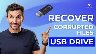 How to Recover Corrupted Files from USB Drive 2023 (4 Ways)
