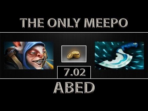 Abed Meepo Fast Farm ► The Only Meepo ► Dota 2 [7.02]