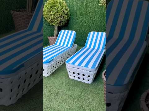 Лежаки пляжні. Шезлонг вуличний біля басейну від Фабрика Українські Конструкції. Made in Ukraine 🇺🇦👍