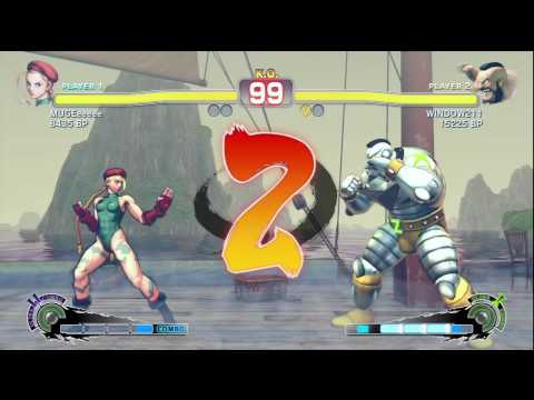 SSF4 - MUGEeeeee (Cammy) VS. WINDOW211 (Zangief)