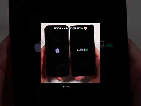 Smartphone Boot Animation Now Vs Then ☠️ #shorts