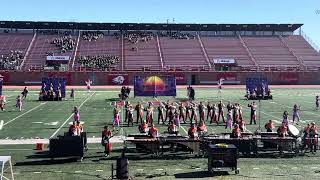 Ogden High School Marching Band’s 2025 performance of Neon Dreams at Red Rocks State Championships