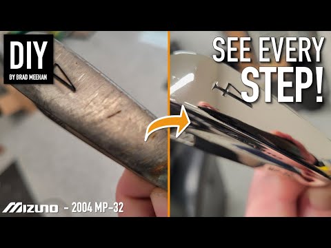 How to Polish and Plate a Golf Club - 2004 Mizuno MP-32
